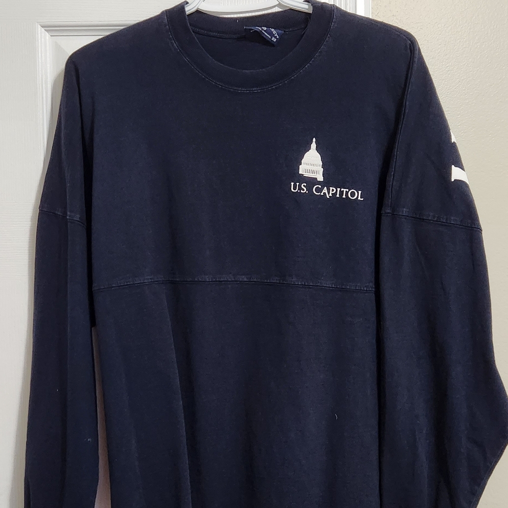 Men's Spirit Jersey US Capitol Washington DC long-sleeve Jersey